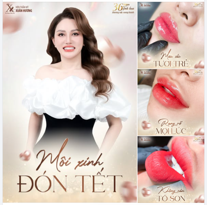 MÔI ĐẸP TỰ NHIÊN - TƯƠI TẮN CHỈ SAU 45 PHÚT