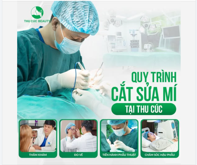 QUY TRÌNH CẮT SỬA MÍ TẠI THU CÚC