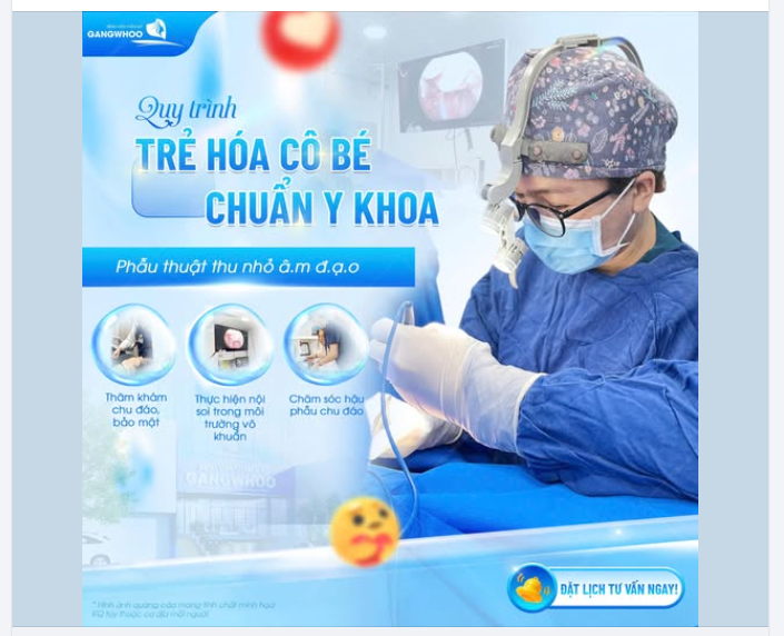 QUY TRÌNH TRẺ HÓA “CÔ BÉ” CHUẨN Y KHOA – AN TÂM TỪNG BƯỚC