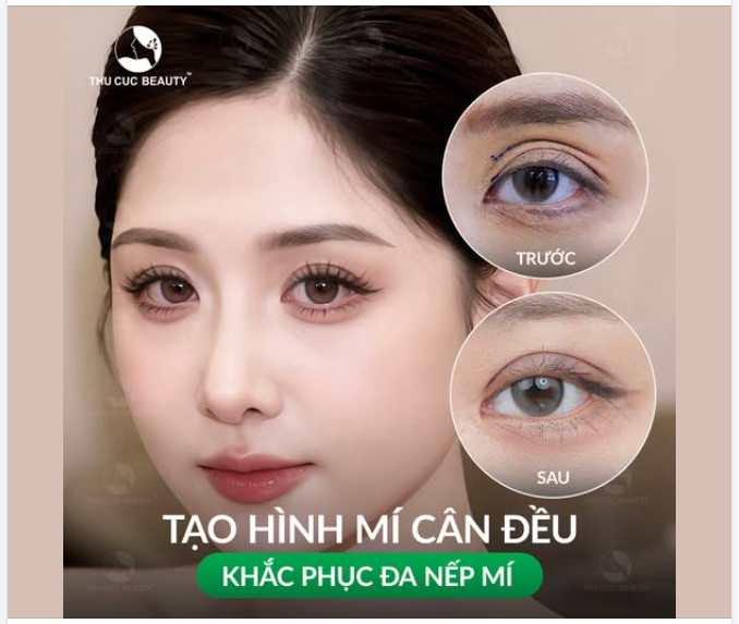Tạo hình mí cân đều giúp KH thay đổi ánh nhìn thế nào?