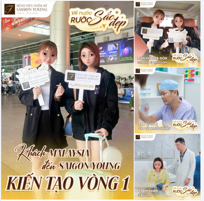 KHÁCH ĐÁP LÀ SAIGON YOUNG ĐÓN - HÀNH TRÌNH KHÔI PHỤC TỰ TIN CỦA KH TỪ MALAYSIA