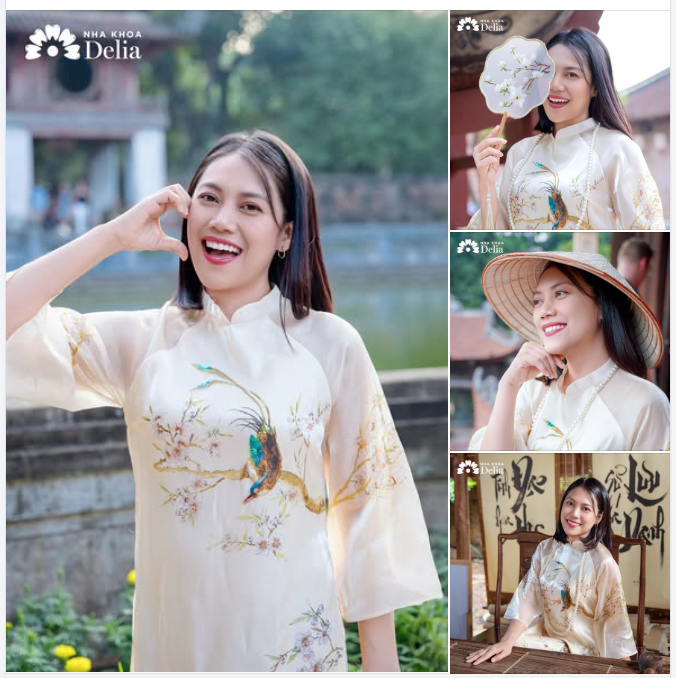 Sắm bộ răng đón Tết tiện thể đi chụp bộ ảnh áo dài cho bằng chị bằng em
