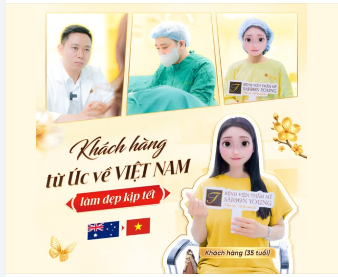 Từ Úc về Việt Nam - Khách hàng quyết định tân trang cô bé đón Tết