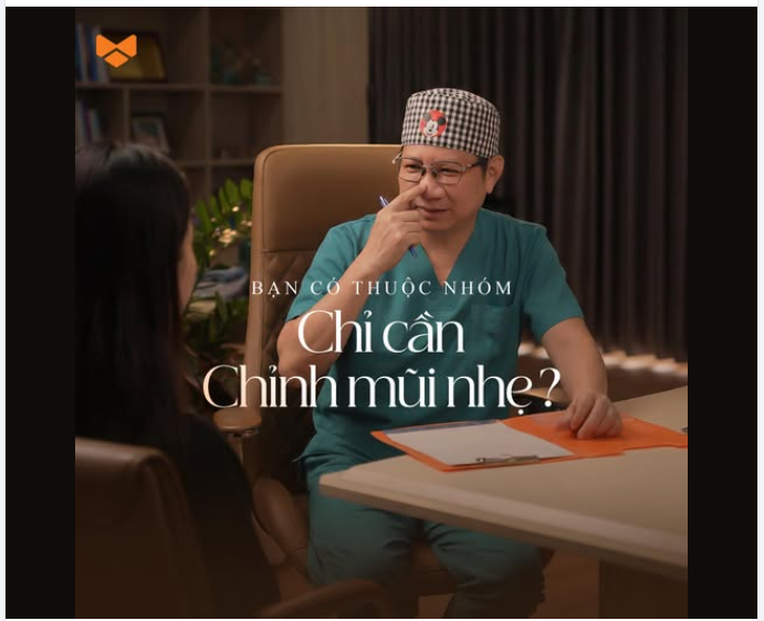 MŨI BẠN CẦN TINH CHỈNH NHẸ HAY CHỈNH NHIỀU?