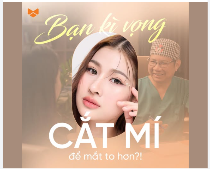 CẮT MÍ MẮT ĐỂ LÀM MẮT TO HƠN LÀ ĐIỀU MÀ RẤT NHIỀU NGƯỜI ĐANG HIỂU SAI