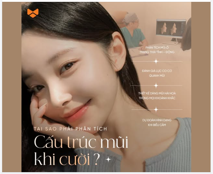 VÌ SAO NÊN PHÂN TÍCH DÁNG MŨI KHI CƯỜI?