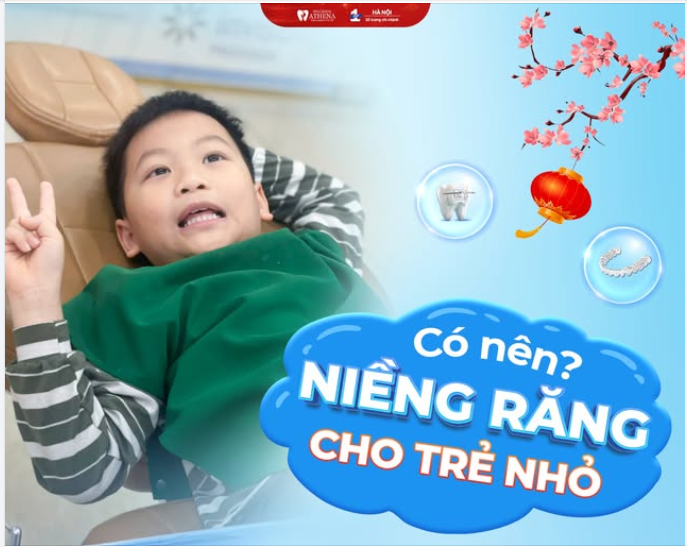 CÓ NÊN NIỀNG RĂNG CHO TRẺ NHỎ?