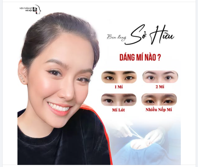 MẮT KHÔNG XẤU - CHỈ LÀ MÍ CHƯA ĐÚNG FORM