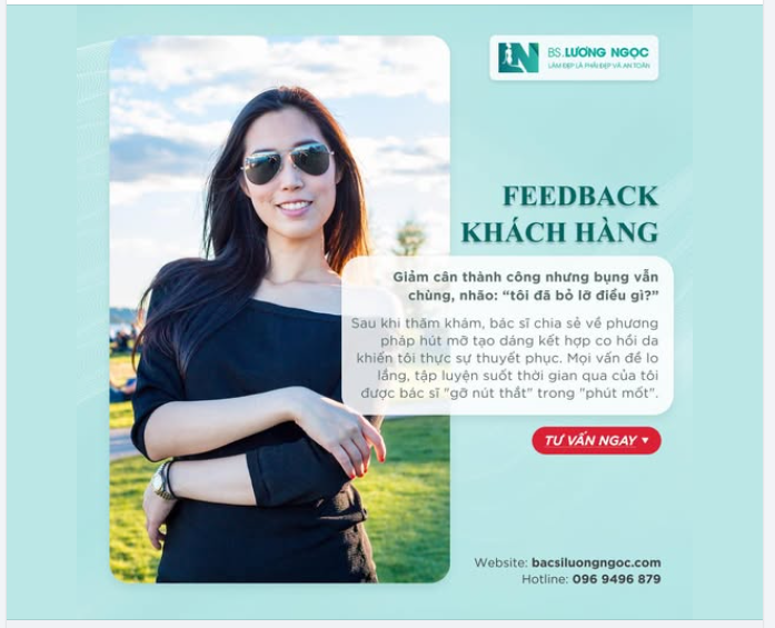 FEEDBACK KHÁCH HÀNG  “Giảm cân thành công nhưng bụng vẫn chùng, nhão: tôi đã bỏ lỡ điều gì?”