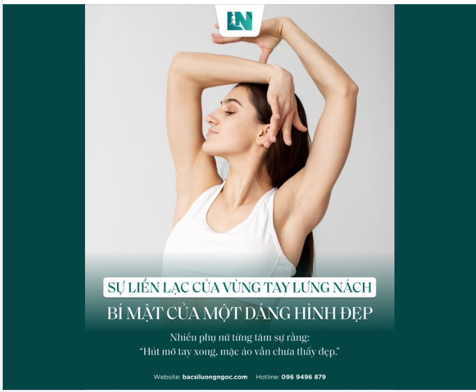 SỰ LIỀN LẠC CỦA VÙNG TAY LƯNG NÁCH: BÍ MẬT CỦA MỘT DÁNG HÌNH ĐẸP