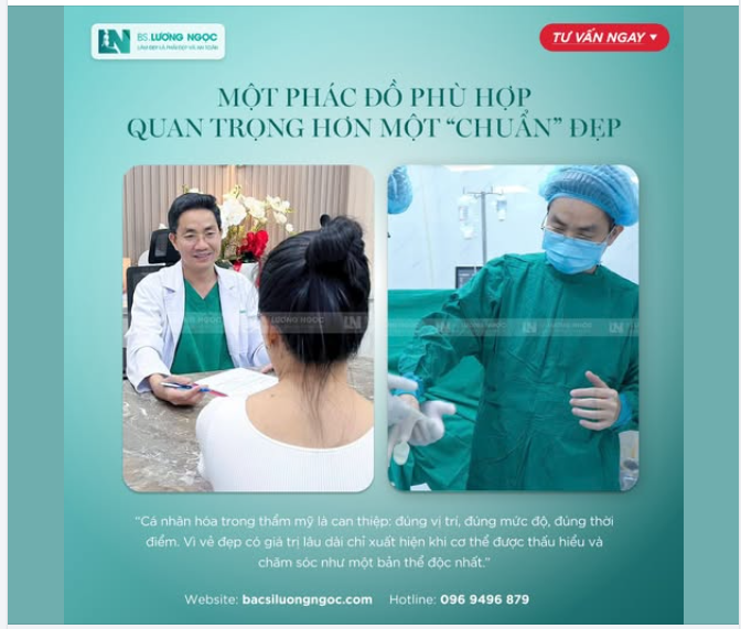 MỘT PHÁC ĐỒ PHÙ HỢP QUAN TRỌNG HƠN MỘT “CHUẨN” ĐẸP