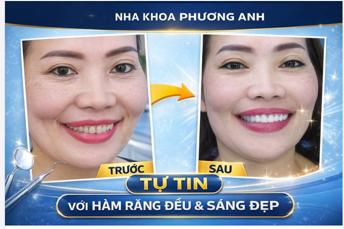 Tự tin với hàm răng đều và sáng đẹp