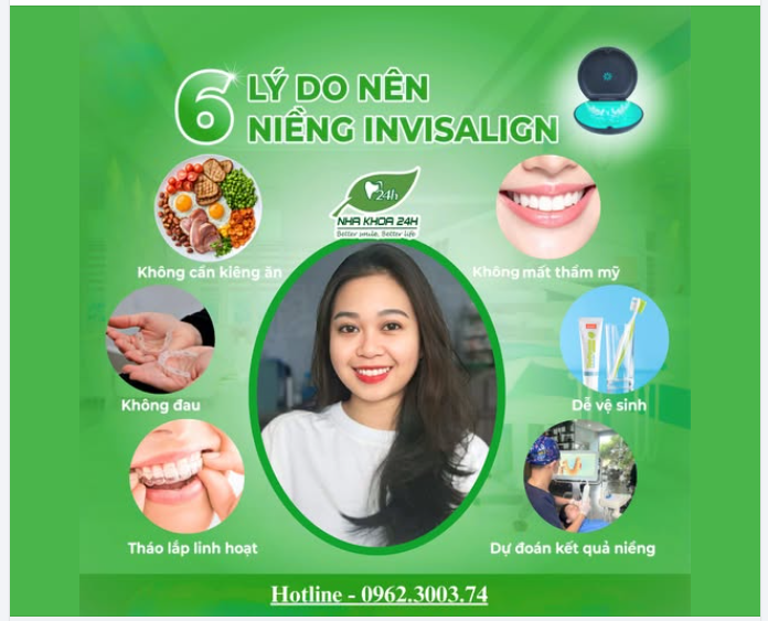 6 LÝ DO BẠN NÊN NIỀNG RĂNG INVISALIGN