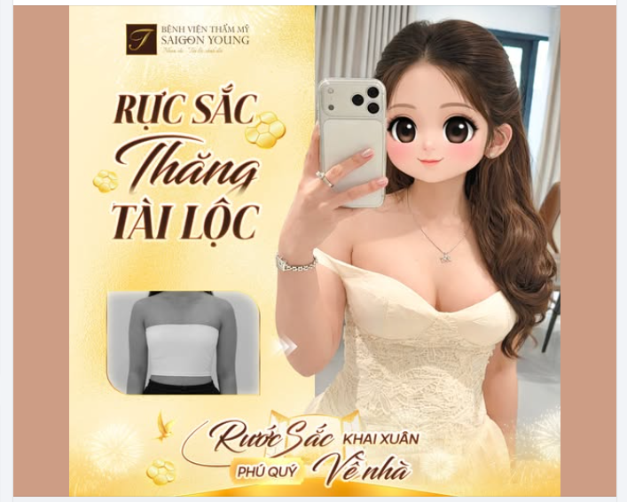 KHÁCH HÀNG PHẢI CÔNG NHẬN:  “THĂNG NHAN SẮC LIỀN TĂNG TÀI LỘC”  Nhan sắc thăng hạng thì nhìn thấy rõ ràng rồi.