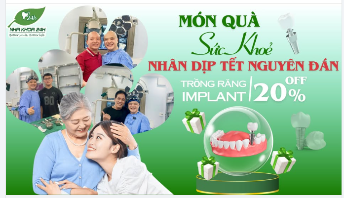 MÓN QUÀ SỨC KHỎE – TRAO NỤ CƯỜI TRỌN VẸN  NHÂN DỊP TẾT NGUYÊN ĐÁN