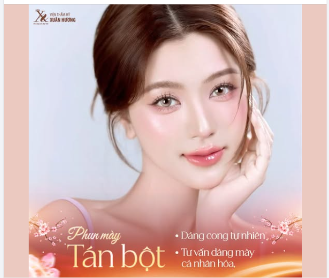 THẦN THÁI CHẠM ĐỈNH - MÀY ĐẸP ĐÓN TẾT với PHUN MÀY TÁN BỘT TẠI VTM XUÂN HƯƠNG