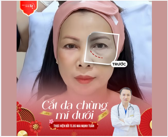 MẮT GIÀ HƠN TUỔI – LỖI KHÔNG NẰM Ở NẾP NHĂN, MÀ Ở… MÍ DƯỚI!