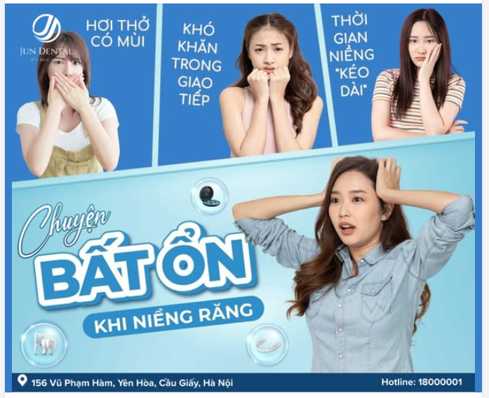 NHỮNG “BẤT ỔN” KHI NIỀNG RĂNG ÍT AI NÓI CHO BẠN BIẾT