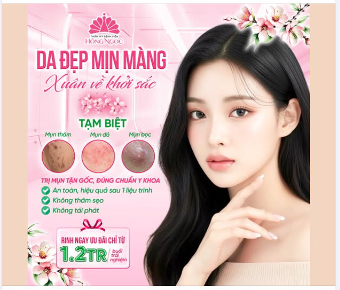 DA ĐẸP MỊN MÀNG - XUÂN VỀ KHỞI SẮC