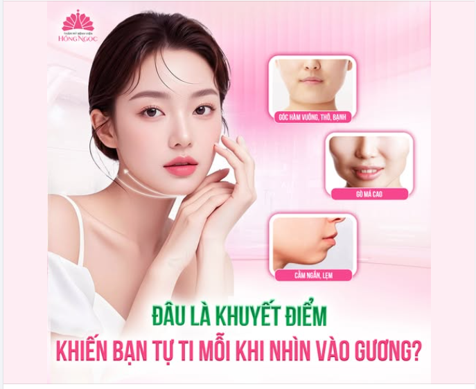 ĐÂU LÀ KHUYẾT ĐIỂM KHIẾN BẠN TỰ TI MỖI KHI NHÌN VÀO GƯƠNG?
