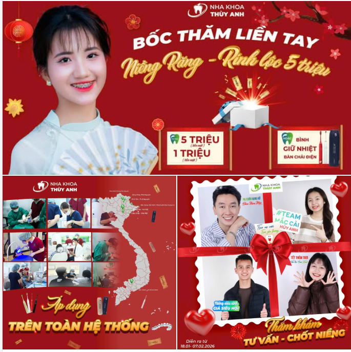 CHỈ CÒN 01 NGÀY DUY NHẤT ĐỂ BẠN NIỀNG RĂNG - NHẬN PHIẾU THĂM THỬ VẬN MAY