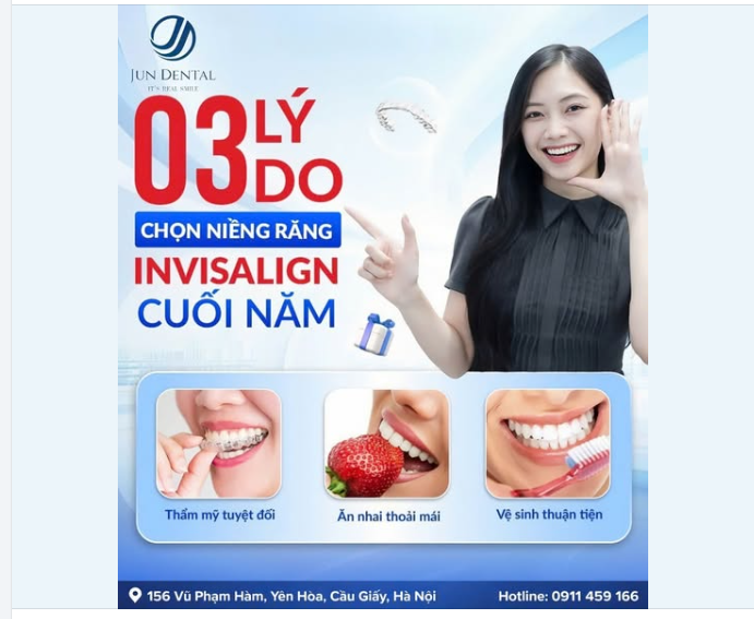 03 LÝ DO NÊN CHỌN NIỀNG RĂNG TRONG SUỐT CUỐI NĂM