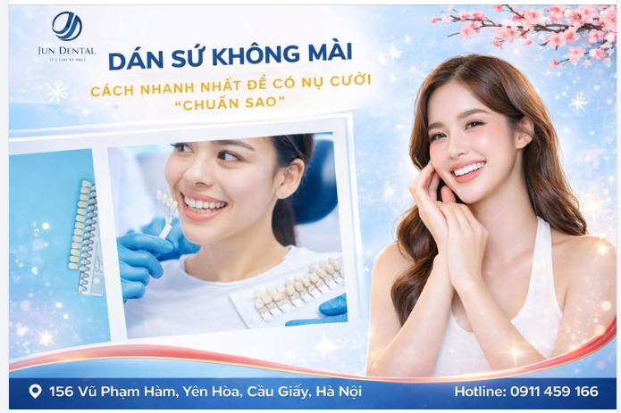 DÁN SỨ KHÔNG MÀI – CHẠM TỚI NỤ CƯỜI “CHUẨN SAO” THEO CÁCH TỰ NHIÊN NHẤT