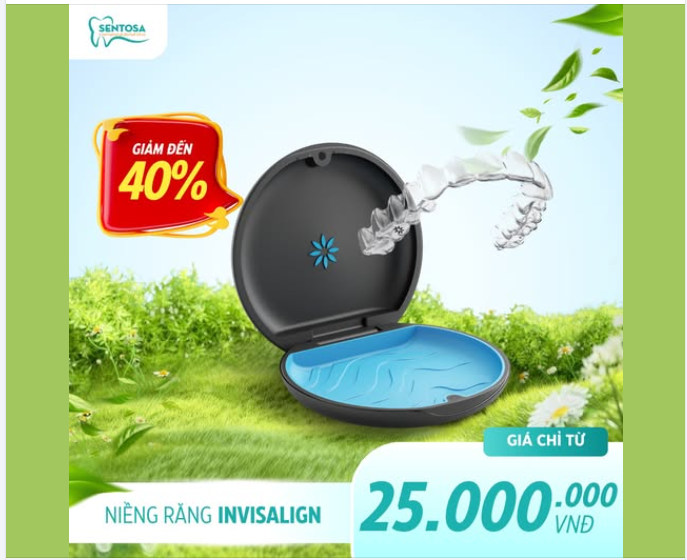 KHAO DEAL CHÀO HÈ - NIỀNG RĂNG INVISALIGN GIẢM ĐẾN 40%