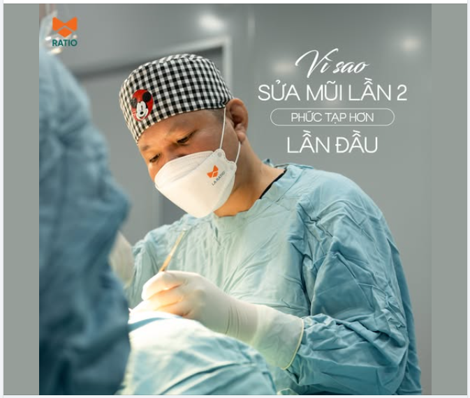 VÌ SAO SỬA MŨI LẦN 2 PHỨC TẠP HƠN LẦN ĐẦU?