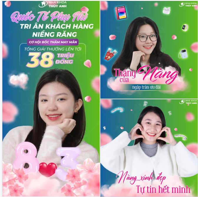 THÁNG 3 – THÁNG CỦA NÀNG, NÂNG CẤP NỤ CƯỜI NGAY HÔM NAY