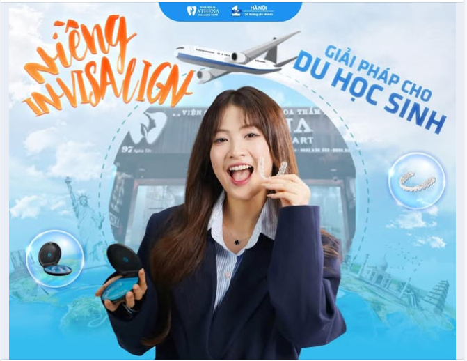 DU HỌC KHÔNG LO - NIỀNG RĂNG CHẲNG NGẠI CÙNG INVISALIGN
