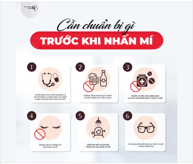 CẦN CHUẨN BỊ GÌ TRƯỚC KHI NHẤN MÍ?