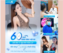 60 PHÚT NÂNG VÒNG 1 NỘI SOI - BIẾN HÌNH TỪ MÀN HÌNH PHẲNG LCD ĐẾN VÒNG 1 SEXY, CHUẨN DÁNG