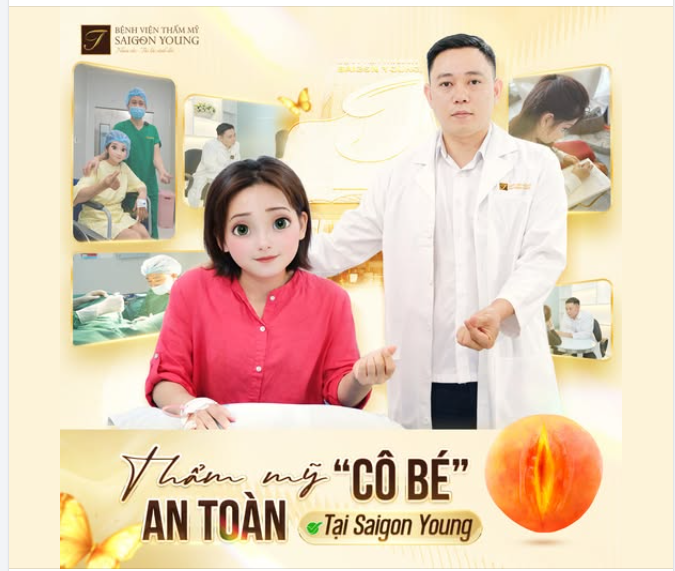 THẨM MỸ CÔ BÉ AN TOÀN - CHUẨN Y KHOA TẠI SAIGON YOUNG