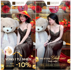 Saigon Young tặng Quý khách hàng lộc xuân rạng rỡ  Giảm 10% khi nâng vòng 1  Tặng Áo định hình cao cấp
