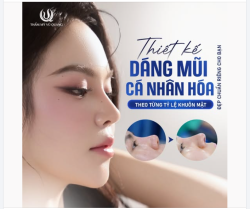 THIẾT KẾ DÁNG MŨI CÁ NHÂN HÓA DUY NHẤT TẠI THẨM MỸ VŨ QUANG