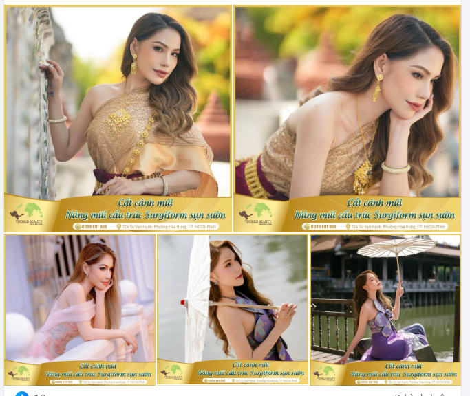 Không quá lời nhưng thật sự khó rời mắt với nhan sắc của quý Cô sau combo tạo hình mũi cấu trúc kết hợp cắt cánh mũi!