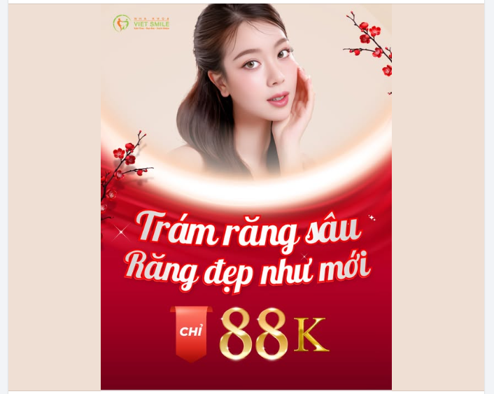 CHỈ 88K – CHỈ 10 PHÚT BIẾN RĂNG SÂU THÀNH RĂNG ĐẸP