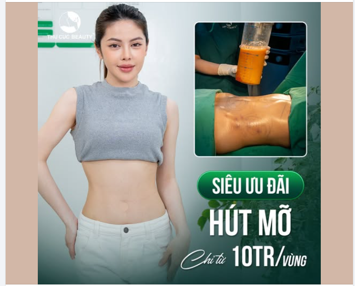 Giảm mỡ chuẩn Y Khoa từ 10Tr vùng
