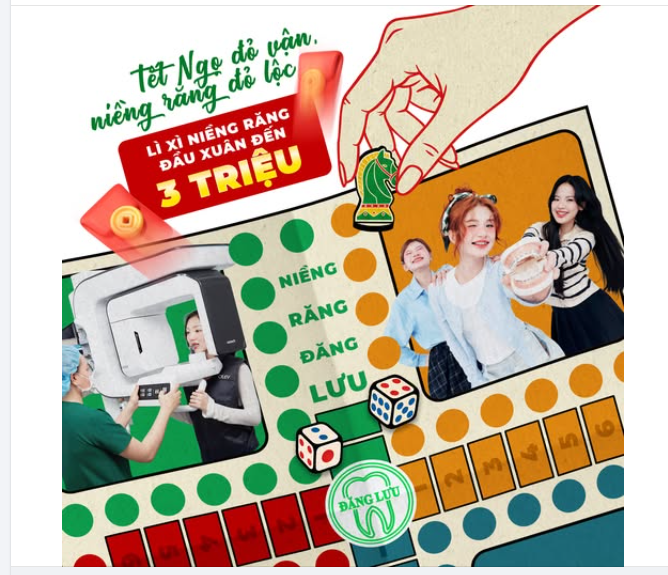 Tết Ngọ Đỏ Vận, Niềng Răng Đỏ Lộc