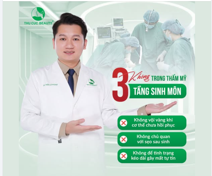 3 KHÔNG TRONG THẨM MỸ TẦNG SINH MÔN