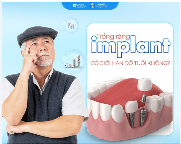 TRỒNG RĂNG IMPLANT CÓ GIỚI HẠN ĐỘ TUỔI KHÔNG?