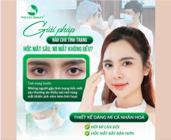 MẮT TC - Giải pháp cho tình trạng hốc mắt sâu, mí mắt không đều