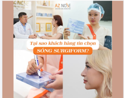 Không ít khách hàng đến AZ NOSE đều băn khoăn: “Surgiform có thật sự tốt hơn không?” ​
