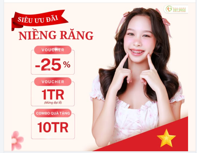 Đại lễ đã cận kề, bạn đã kịp "chốt" ưu đãi niềng răng tại Viet Smile chưa?