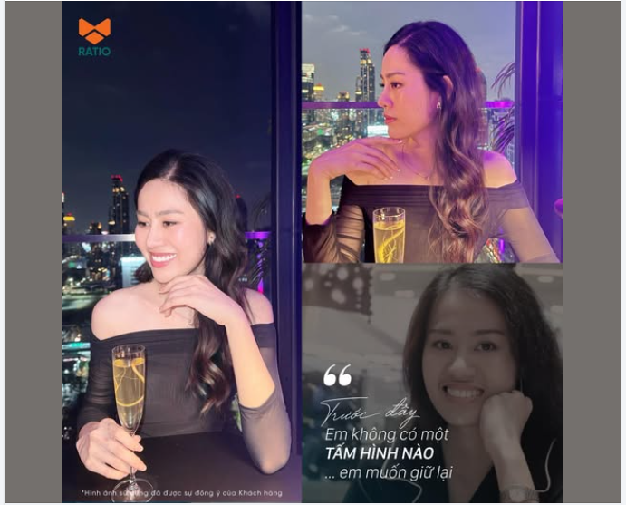 “Trước đây, em gần như không có một tấm hình nào… mà em thật sự muốn giữ lại.”