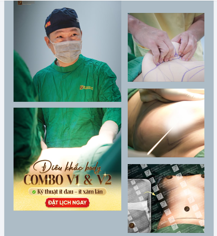 BÁC SĨ TƯƠI TẠO HÌNH VÒNG 1 VÒNG 2  HACK DÁNG CỰC ĐỈNH SAU COMBO TÂN TRANG