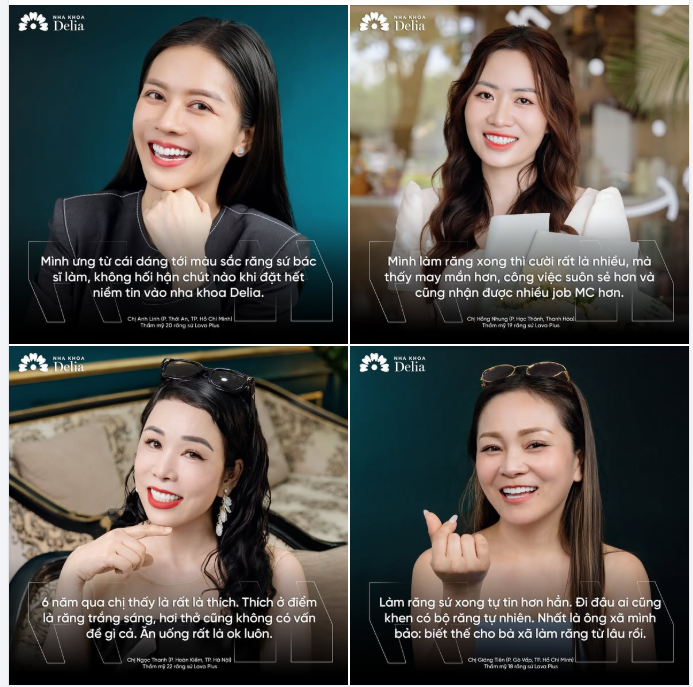 KHI NỤ CƯỜI THAY ĐỔI CUỘC SỐNG – CHIA SẺ THẬT TỪ KHÁCH HÀNG TẠI DELIA
