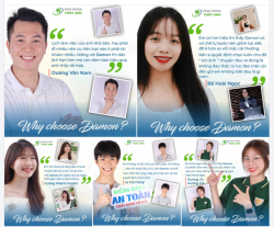 WHY CHOOSE DAMON™ ?  Không phải ngẫu nhiên mà rất nhiều khách hàng chọn Damon…