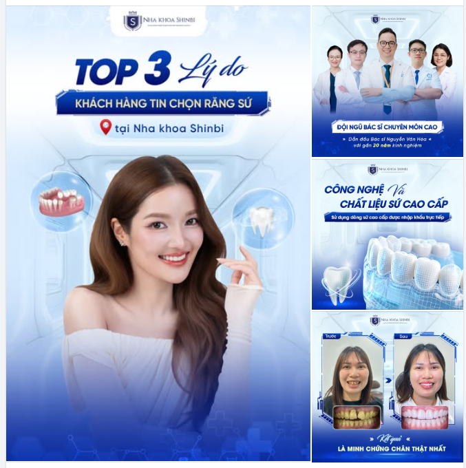 TOP 3 LÍ DO KHÁCH HÀNG TIN CHỌN RĂNG SỨ TẠI NHA KHOA SHINBI